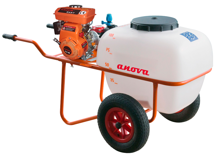 Pulverizador Plantas Carretilla Sulfatadora 100 Litros De Segunda